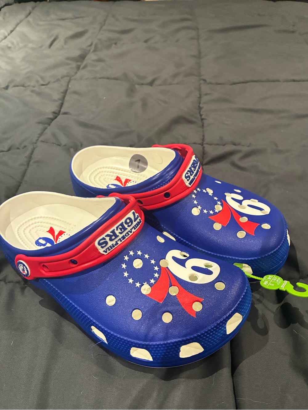 Philadelphia 76ers Crocs Brand New with tags